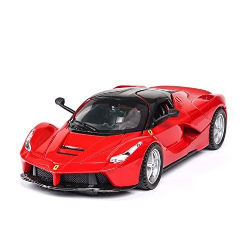 CHENXIAOLAN Miniaturmodelle for Ferrari 1 32 Simulation Diecast-Legierung Off Road Car-Modell Ziehen Sie Kinderspielzeug-Fahrzeug Sammlerstücke Fertigmodell(Rot) von CHENXIAOLAN