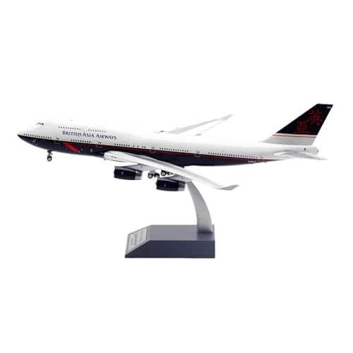 CHENXIAOLAN Vorgefertigte Luftfahrzeug-Modelle 1:200 Für British Airways Boeing B747-400 Legierungsflugzeugmodell-Sammlung Souvenir-Display-Ornamente Fertigmodelle von CHENXIAOLAN