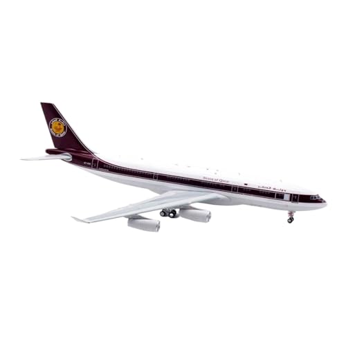 CHENXIAOLAN Vorgefertigte Luftfahrzeug-Modelle 1:200 Für State of Qatar Airbus A340-200 Legierung Flugzeugmodell Flugzeug Spielzeug Geburtstagsgeschenk Ornament Fertigmodelle von CHENXIAOLAN