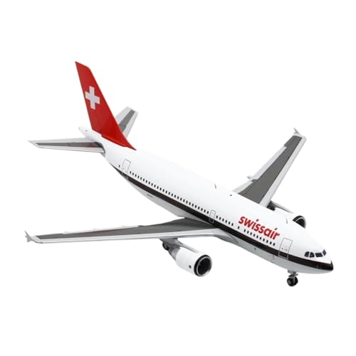 CHENXIAOLAN Vorgefertigte Luftfahrzeug-Modelle 1:200 Für Swissair Airbus A310-300 Fertiges Legierungsflugzeugmodell Simulation Statisches Sammlerspielzeug Fertigmodelle von CHENXIAOLAN