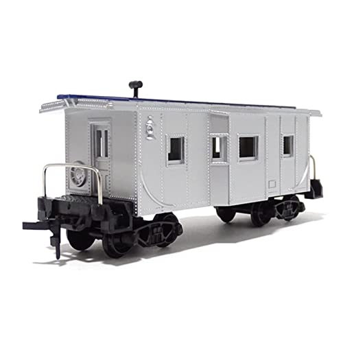 CHENXIAOLAN Miniaturmodelle 1/87 Für Retro Blue-Top Carriage American Train Plastiksimulationsmodell Geschenkspielzeug Fertigmodell von CHENXIAOLAN