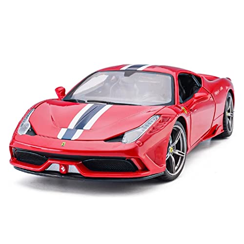 Miniaturmodelle 1 18 Für Ferrari 458 Speciale Alloy Die Casting Model Collection Spielzeugauto Kindergeschenke Fertigmodell von CHENXIAOLAN