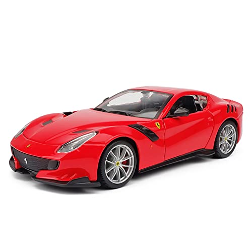 Miniaturmodelle 1 24 Für Ferrari F12 TDF Simulation Legierung Rot Sportwagen Modell Diecast Vehicle Toys Collection Display Gift Fertigmodell von CHENXIAOLAN