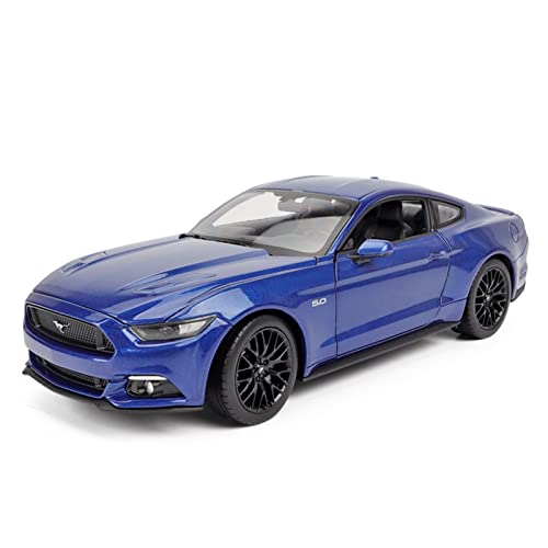 Miniaturmodelle 1 24 Für Ford Mustang GT Simulation Legierung Sportwagen Modell Diecast Vehicle Toys Collection Display Gift Fertigmodell von CHENXIAOLAN