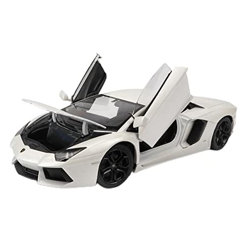 Miniaturmodelle 1 24 Für Lamborghini LP700 Legierung Sportwagen Modell Diecast Spielzeug Fahrzeugsammlung Kinder Geschenk Display Fertigmodell(White) von CHENXIAOLAN