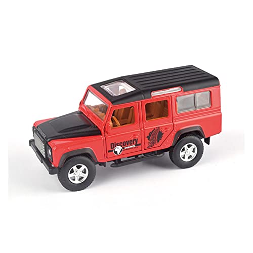 Miniaturmodelle 1 32 for Guardian Legierung Automodell Geländewagen Junge Spielzeug Sound Und Licht Zurückziehen 6 Tür Geschenkdekoration Fertigmodell(4) von CHENXIAOLAN