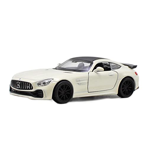 Miniaturmodelle 1 36 Für Mercedes-AMG GTR Simulation Legierung Automodell Diecast Metal Vehicle Toy Pullback Fertigmodell(Weiß) von CHENXIAOLAN