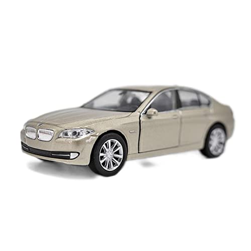 CHENXIAOLAN Miniaturmodelle 1 36 for BMW 535i Legierung Automodell Simulation Diecast Metall Fahrzeugdekoration Spielzeug Werkzeuge Geschenk Fertigmodell(Gold) von CHENXIAOLAN