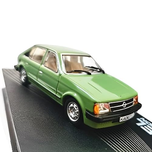 Miniaturmodelle 1 43 Für Opel Kadett Grüne Legierung Statische Modellsimulationsfahrzeuge Erwachsenensammlungsanzeige Fertigmodell von CHENXIAOLAN