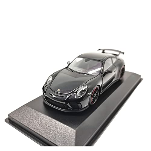 Miniaturmodelle 1 43 Für Porsche 911 GT3 Schwarze Legierung Statische Modellsimulationsfahrzeuge Erwachsenensammlungsanzeige Fertigmodell von CHENXIAOLAN