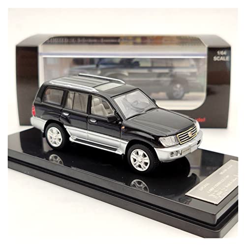 Miniaturmodelle 1 64 for Toyota Land Cruiser LC100 Kleine Legierung Automodell Erwachsene Sammlung Geschenk Spielzeug Handwerk Fertigmodell(Taglia unica) von CHENXIAOLAN