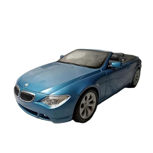 CHENXIAOLAN Miniaturmodelle 1:18 Für BMW 645Ci Legierung Auto Cabrio Sammlung Modell Metall Spielzeug Ornament Souvenir Fertigmodell von CHENXIAOLAN