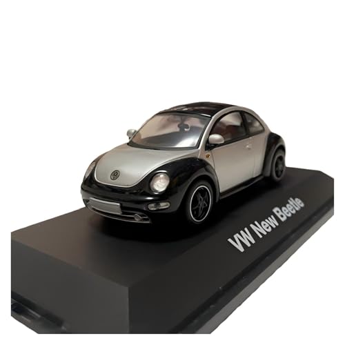 Miniaturmodelle 1:43 Für VW New Beetle Classic Fahrzeug Legierung Simulation Auto Modell Spielzeug Sammler Ornamente Fertigmodell(Silver) von CHENXIAOLAN