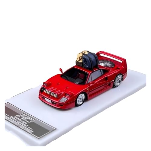 Miniaturmodelle 1:64 Für Ferrari F40 Klassisches Harzsimulationsautomodell Spielzeug Sammlerornamente Fertigmodell von CHENXIAOLAN