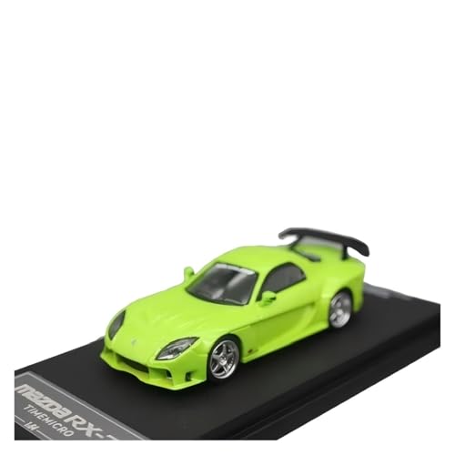 Miniaturmodelle 1:64 Für Mazda RX7 FD3S Diecast Modell Auto Sammeln Ornament Souvenir Spielzeug Fahrzeug Fertigmodell(Green) von CHENXIAOLAN