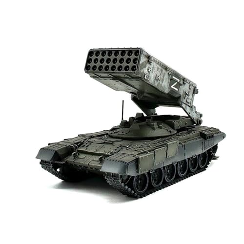 Miniaturmodelle 1:72 Für TOS-1 Raketenwerfer-Panzermodell Militärisierte Kampfbahn Klassisches Souvenir-Spielzeug Fertigmodell von CHENXIAOLAN