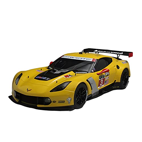 Miniaturmodelle Für Chevrolet Corvette C7R Daytona 1 18 Legierung Rennwagen Modell Sammlerstücke Geschenke Jungen Spielzeug Fertigmodell(B) von CHENXIAOLAN