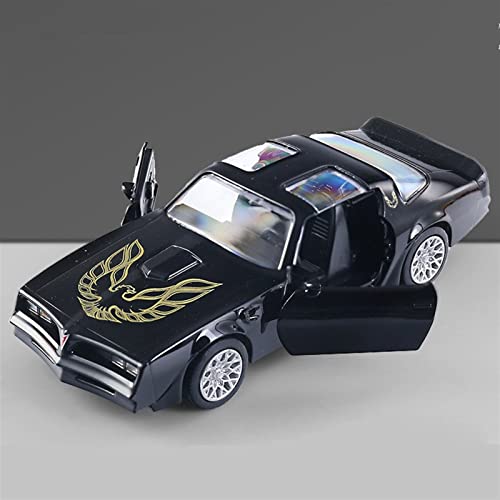 Miniaturmodelle Für Pontiac Firebird 1 36 Simulation Diecast Alloy Sportwagenmodell Spielzeugsammlung Kind Geschenke Fertigmodell(Schwarz) von CHENXIAOLAN