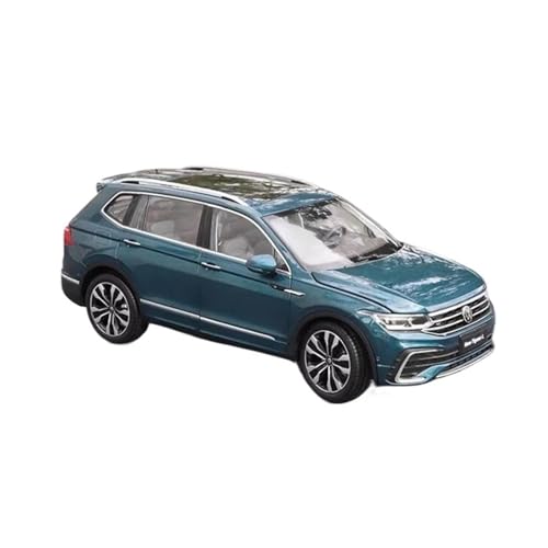 CHENXILONG Auto-Montagesatz 1:18 Für VW TIGUAN L 2022 SUV Geländewagen Legierung Automodell Sammlung Szene Statische Ornamente Dekorationen Bürodekoration von CHENXILONG