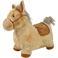 CHIC 2000 401 30 Aufblasbares Hüpftier Hopping Horse beige von CHIC 2000 BAYER