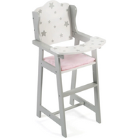 CHIC 2000 501 95 Puppen-Hochstuhl Stars grey CHIC 2000 501 95 Puppen-Hochstuhl Stars grey von CHIC 2000 BAYER