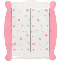 CHIC 2000 519 88 Puppen-Kleiderschrank Stars Pink von CHIC 2000 BAYER