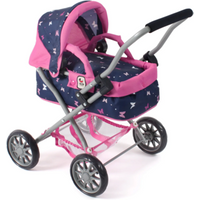 CHIC 2000 555-33 Mini-Kuschelwagen SMARTY Butterfly navy-pink von CHIC 2000 BAYER