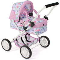 CHIC 2000 555-53 Mini-Kuschelwagen SMARTY Flowers, pink von CHIC 2000 BAYER