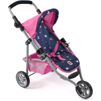 CHIC 2000 612-33 Jogging-Buggy LOLA Butterfly navy-pink von CHIC 2000 BAYER