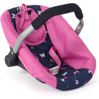 CHIC 2000 708 33 Puppen-Autositz navy-pink von CHIC 2000 BAYER