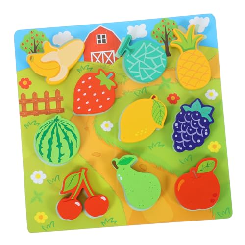 CHICAMPERA Holzpuzzle für Kleinkinder 1-3 Pädagogisches Steckpuzzle Montessori Spielzeug Kognitives Lernspielzeug Interaktives 3D Puzzle CHICAMPERA Holzpuzzle für Kleinkinder 1-3 Pädagogisches Steckpuzzle Montessori Spielzeug Kognitives Lernspielzeug Interaktives 3D Puzzle von CHICAMPERA