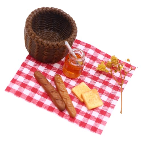 CHICAMPERA 1satz Miniatur Frühstücksset Teiliges Puppenhaus Zubehör Mit Brot Marmelade Und Honig Dekorative Lebensmittel Für Miniaturwelt Und Puppenhausgestaltung CHICAMPERA 1satz Miniatur Frühstücksset Teiliges Puppenhaus Zubehör Mit Brot Marmelade Und Honig Dekorative Lebensmittel Für Miniaturwelt Und Puppenhausgestaltung von CHICAMPERA