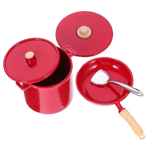 CHICAMPERA 1satz Miniature Dollhouse Cookware Teiliges Mini Töpfe Für Puppenhaus Kreative Und Dekorative Mini Küchenutensilien Für Spielzeug Und Sammlerstücke Für Miniatur-Dekoration CHICAMPERA 1satz Miniature Dollhouse Cookware Teiliges Mini Töpfe Für Puppenhaus Kreative Und Dekorative Mini Küchenutensilien Für Spielzeug Und Sammlerstücke Für Miniatur-Dekoration von CHICAMPERA