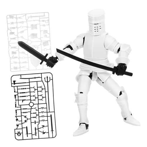 CHICAMPERA 1 Set Bewegliche Gelenk-Action-Figur, Bewegliche Mittelalterliche Ritter-Action-Figur, Gelenk-Roboter-Figur, Regal-Dekoration, Desktop-Ornament von CHICAMPERA