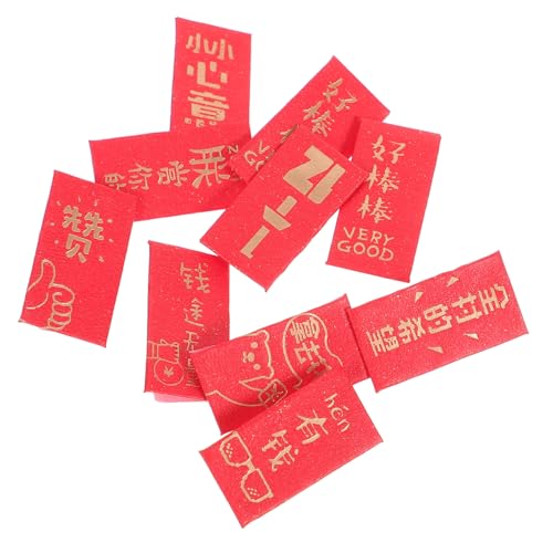 CHICAMPERA 10 Stück Puppenhaus Zubehör Realistische Kleine Rote Umschläge aus Papier Dekorative Mini-Szene für Puppenhaus-Dekoration Zufällige Varianten Leichte Mini Accessoires CHICAMPERA 10 Stück Puppenhaus Zubehör Realistische Kleine Rote Umschläge aus Papier Dekorative Mini-Szene für Puppenhaus-Dekoration Zufällige Varianten Leichte Mini Accessoires von CHICAMPERA