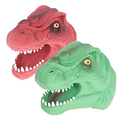 CHICAMPERA 2 Stück Dinosaurier Handpuppen Interaktive Fingerpuppen für Geschichtenerzählen und Realistische Bunte für Eltern Junge Mädchen Interaktion CHICAMPERA 2 Stück Dinosaurier Handpuppen Interaktive Fingerpuppen für Geschichtenerzählen und Realistische Bunte für Eltern Junge Mädchen Interaktion von CHICAMPERA