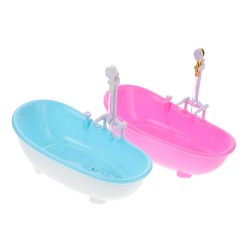 CHICAMPERA 2 Stück Mini-badewannen- Für Getränke, Miniatur-badewanne, Multifunktionaler Badewannenbecher von CHICAMPERA