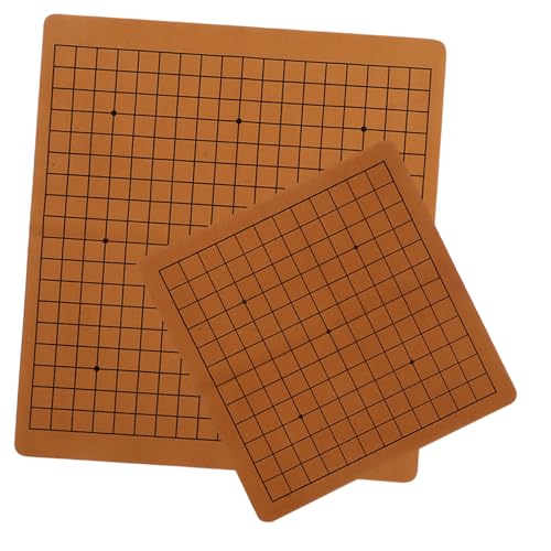 CHICAMPERA 2 Stück Tragbares Doppelseitiges Go Schachbrett aus Weichem Pu Leder für Faltbares Langlebiges Konzentration und Denkfähigkeit Zufällige Farbe Zufällige Farbe CHICAMPERA 2 Stück Tragbares Doppelseitiges Go Schachbrett aus Weichem Pu Leder für Faltbares Langlebiges Konzentration und Denkfähigkeit Zufällige Farbe Zufällige Farbe von CHICAMPERA
