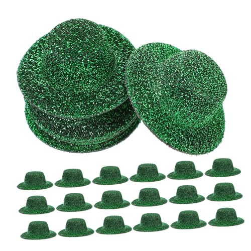 CHICAMPERA 20 Stück Teiliges Mini Jazz Hüte in Dunkelgrün Weiche Leichte Puppenhüte für DIY Bastelprojekte Vielseitige Dekoration für Puppen Partys und Dollhouse Accessoires CHICAMPERA 20 Stück Teiliges Mini Jazz Hüte in Dunkelgrün Weiche Leichte Puppenhüte für DIY Bastelprojekte Vielseitige Dekoration für Puppen Partys und Dollhouse Accessoires von CHICAMPERA