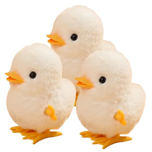 CHICAMPERA 3 Stück Teiliges Wind Up Kuscheltier mit Springenden Enten Wiederverwendbare Aufziehspielzeuge für Lustige Tierfiguren aus Sicherem Material für Kindergeburtstage und Ostern CHICAMPERA 3 Stück Teiliges Wind Up Kuscheltier mit Springenden Enten Wiederverwendbare Aufziehspielzeuge für Lustige Tierfiguren aus Sicherem Material für Kindergeburtstage und Ostern von CHICAMPERA