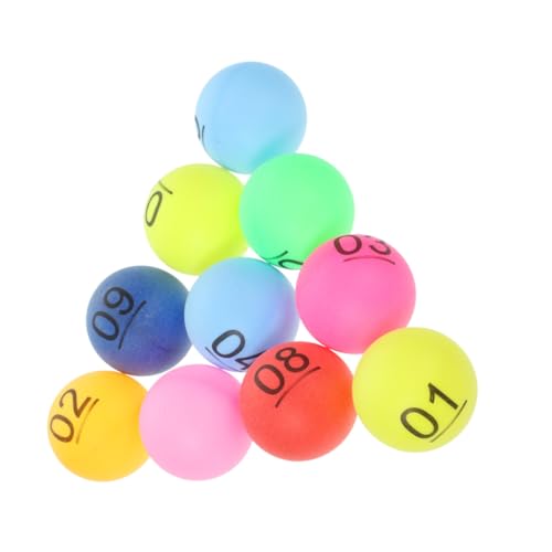 CHICAMPERA 30 Stück Teiliges Nummerierte Party lotteriebälle aus Robustem Kunststoff Farbige Kleine Spielbälle für Aktivitäten Tombola Spiele und Festliche Events CHICAMPERA 30 Stück Teiliges Nummerierte Party lotteriebälle aus Robustem Kunststoff Farbige Kleine Spielbälle für Aktivitäten Tombola Spiele und Festliche Events von CHICAMPERA