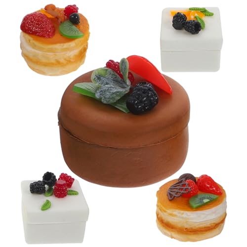 CHICAMPERA 5 Sätze DIY Kuchenförmige Aufbewahrungsboxen Set Teiliges Set für Kreative Spielzeuge Kreativität und Geschicklichkeit Realistische Design und Langlebiges Material CHICAMPERA 5 Sätze DIY Kuchenförmige Aufbewahrungsboxen Set Teiliges Set für Kreative Spielzeuge Kreativität und Geschicklichkeit Realistische Design und Langlebiges Material von CHICAMPERA