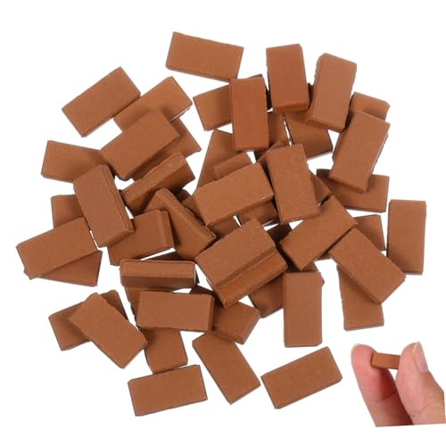 CHICAMPERA 50 Stück Maßstab Realistische Kleine Rechteckige Bausteine für DIY Landschaft Puppenhaus BAU Gartenbegrenzung Kinderfreundlich und Vielseitig CHICAMPERA 50 Stück Maßstab Realistische Kleine Rechteckige Bausteine für DIY Landschaft Puppenhaus BAU Gartenbegrenzung Kinderfreundlich und Vielseitig von CHICAMPERA