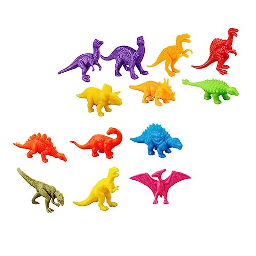 CHICAMPERA 65Stücke Teiliges Dinosaurier Modellspielzeug Realistische Dino Figuren Für Kleinkindgeschenke Lernspielzeug Mit Verschiedenen Dinosauriern von CHICAMPERA