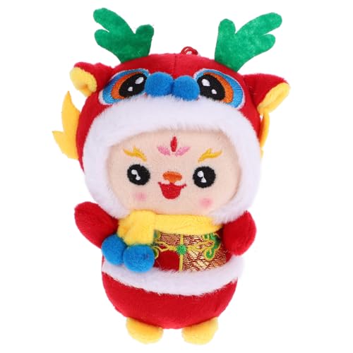 CHICAMPERA Chinesisches Neujahrs Kawaii Stofftier Anhänger Glücksbringer Dekoration Geschenk für Familie und Freunde CHICAMPERA Chinesisches Neujahrs Kawaii Stofftier Anhänger Glücksbringer Dekoration Geschenk für Familie und Freunde von CHICAMPERA