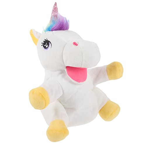 CHICAMPERA Einhorn Handpuppe für Interaktive Storytelling Marionette Plüsch Einhorn Realistisches Handspielzeug für Kreative Spiele für Fantasievolle Aktivitäten und Kommunikationsförderung CHICAMPERA Einhorn Handpuppe für Interaktive Storytelling Marionette Plüsch Einhorn Realistisches Handspielzeug für Kreative Spiele für Fantasievolle Aktivitäten und Kommunikationsförderung von CHICAMPERA