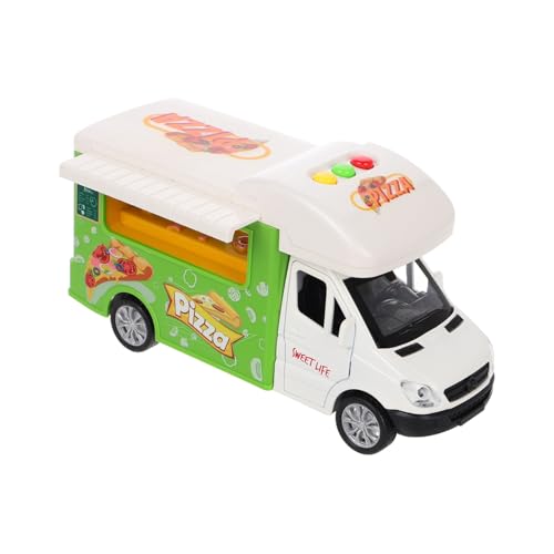 CHICAMPERA Food Truck - spielset, Kunststoff - Pizza - Food - Truck - Spielzeug Für Kinder Für Die Frühe Bildung, So Tun, Als Ob Sie Essensspielzeug Für Kleinkinder Spielt von CHICAMPERA