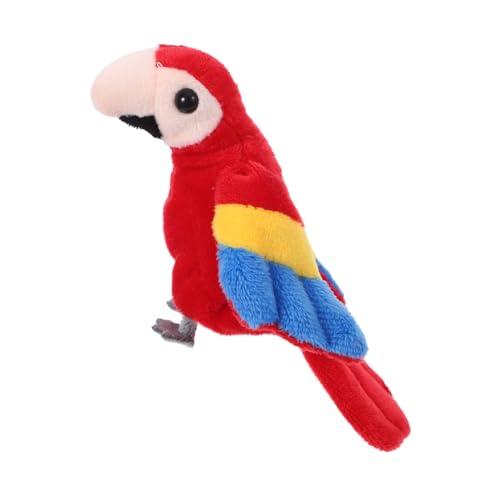 CHICAMPERA Mini Papagei Fingerpuppe Plüsch Handpuppe für Sprachförderndes Realistische Tierhandpuppe für Geschichten Erzählen für Zuhause Schule und Kindergarten CHICAMPERA Mini Papagei Fingerpuppe Plüsch Handpuppe für Sprachförderndes Realistische Tierhandpuppe für Geschichten Erzählen für Zuhause Schule und Kindergarten von CHICAMPERA