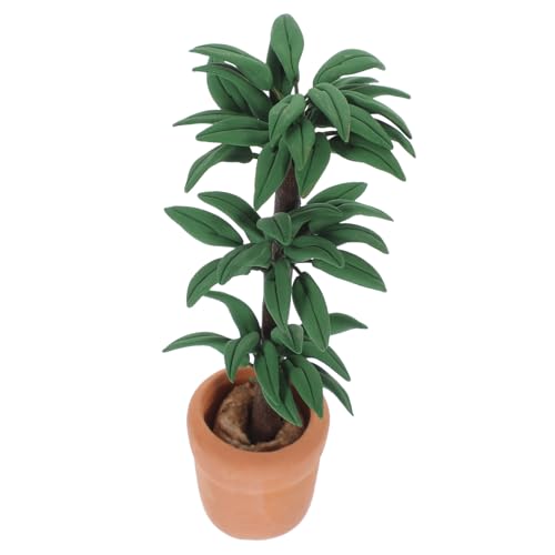 CHICAMPERA Miniatur Bonsai Pflanze Künstliche Topfpflanze Deko Für Puppenhaus Und Garten Pflegeleichtes Für Innen Und Außendekoration Maßstab CHICAMPERA Miniatur Bonsai Pflanze Künstliche Topfpflanze Deko Für Puppenhaus Und Garten Pflegeleichtes Für Innen Und Außendekoration Maßstab von CHICAMPERA