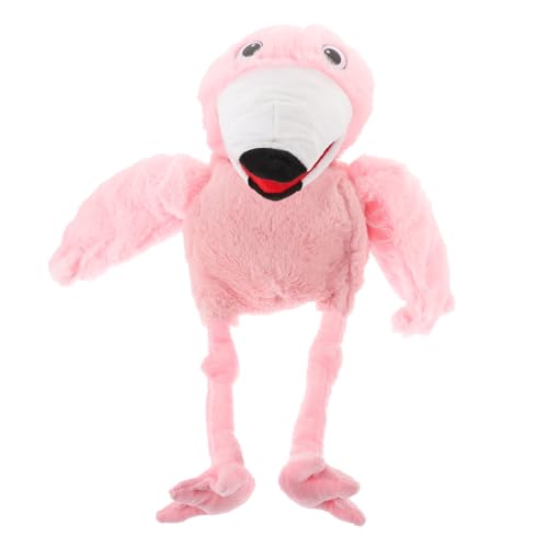 CHICAMPERA Plüsch Flamingo Handpuppe Interaktives Erzählspielzeug für Weiches Kuscheltier für Rollenspiele und Kreative Lernzentren CHICAMPERA Plüsch Flamingo Handpuppe Interaktives Erzählspielzeug für Weiches Kuscheltier für Rollenspiele und Kreative Lernzentren von CHICAMPERA